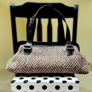 Kate Spade ♠️ Vintage Nottingham Tweed Purse